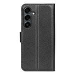 Custodia per telefono in pelle con supporto e motivo a flip orizzontale con trama Litchi, For Galaxy S25 FE 5G, For Galaxy A17 5G