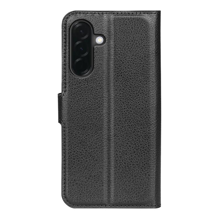 Custodia per telefono in pelle con supporto e motivo a flip orizzontale con trama Litchi, For Galaxy A37 5G, For Galaxy A27 5G