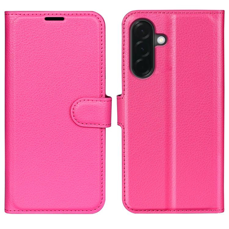 Custodia per telefono in pelle con supporto e motivo a flip orizzontale con trama Litchi, For Galaxy A37 5G, For Galaxy A27 5G