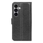 Custodia per telefono in pelle con supporto e motivo a flip orizzontale con trama Litchi, For Galaxy S26 5G, For Galaxy A57 5G