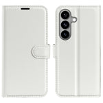 Custodia per telefono in pelle con supporto e motivo a flip orizzontale con trama Litchi, For Galaxy S26 5G, For Galaxy A57 5G