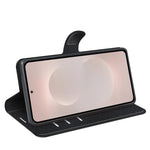 Custodia per telefono in pelle con supporto e motivo a flip orizzontale con trama Litchi, For Galaxy S26 Edge 5G, For Galaxy S26 Ultra 5G