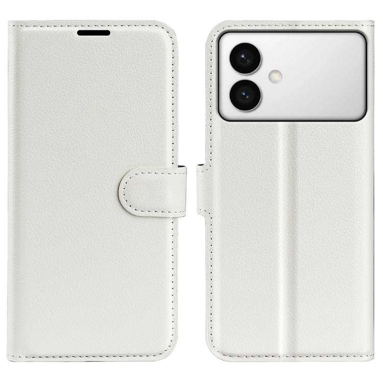 Custodia per telefono in pelle con supporto e motivo a flip orizzontale con trama Litchi, For Galaxy S26 Edge 5G, For Galaxy S26 Ultra 5G