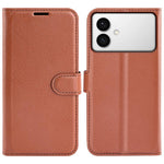 Custodia per telefono in pelle con supporto e motivo a flip orizzontale con trama Litchi, For Galaxy S26 Edge 5G, For Galaxy S26 Ultra 5G