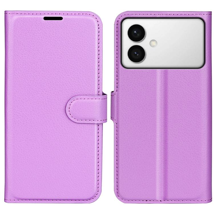 Custodia per telefono in pelle con supporto e motivo a flip orizzontale con trama Litchi, For Galaxy S26 Edge 5G, For Galaxy S26 Ultra 5G