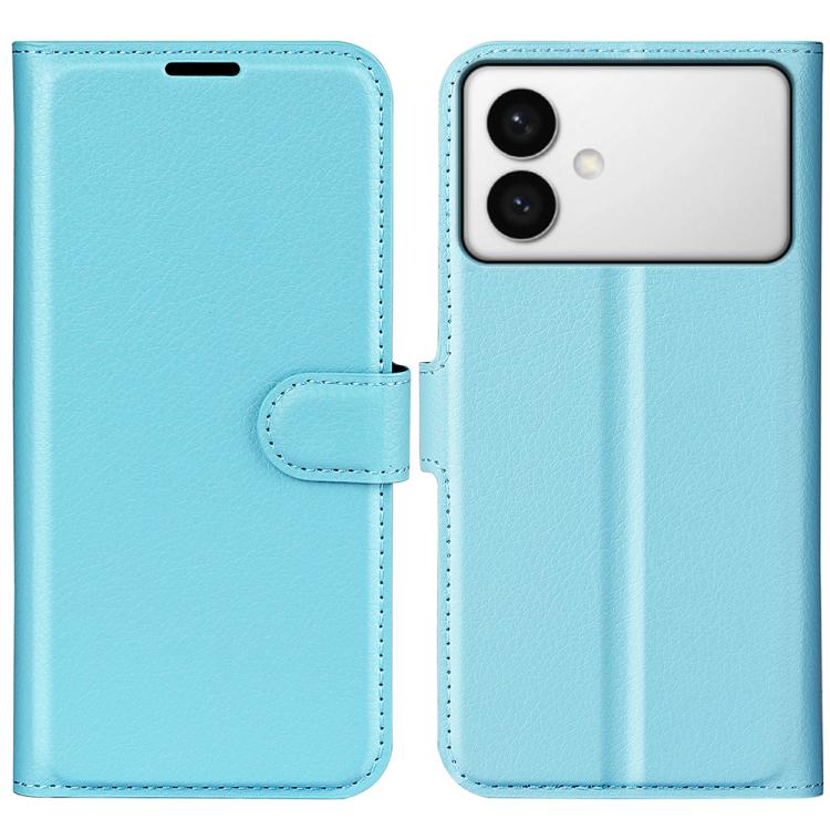 Custodia per telefono in pelle con supporto e motivo a flip orizzontale con trama Litchi, For Galaxy S26 Edge 5G, For Galaxy S26 Ultra 5G