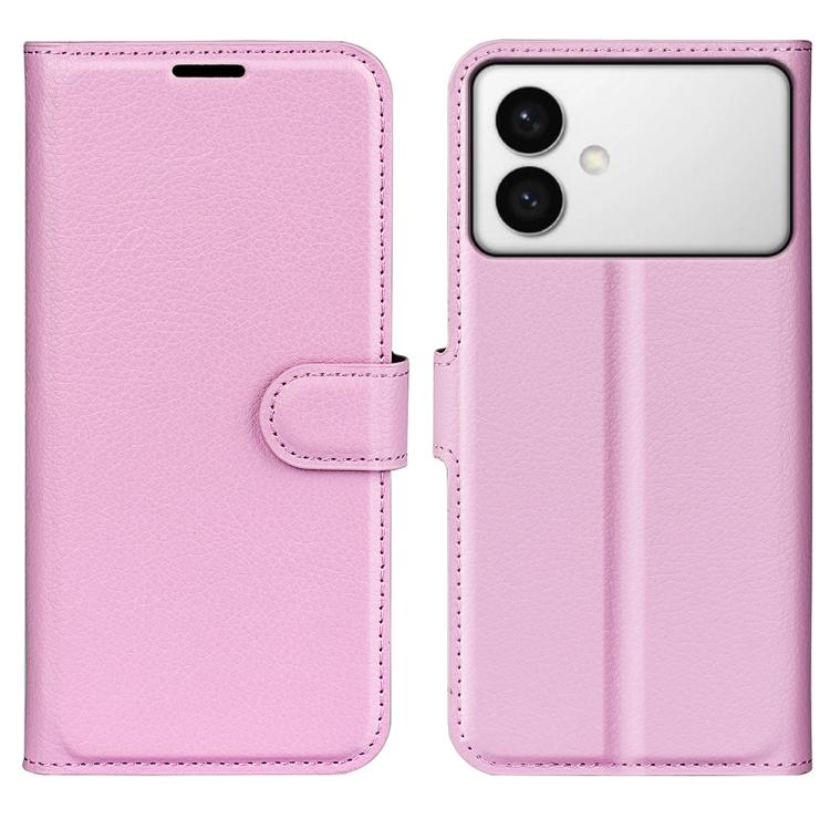 Custodia per telefono in pelle con supporto e motivo a flip orizzontale con trama Litchi, For Galaxy S26 Edge 5G, For Galaxy S26 Ultra 5G