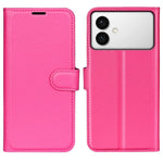 Custodia per telefono in pelle con supporto e motivo a flip orizzontale con trama Litchi, For Galaxy S26 Edge 5G, For Galaxy S26 Ultra 5G
