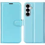 Custodia per telefono in pelle con supporto e motivo a flip orizzontale con trama Litchi, For Galaxy S26 FE 5G, For Galaxy S26+ 5G