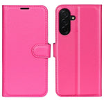 Custodia per telefono in pelle con supporto e motivo a flip orizzontale con trama Litchi, For Galaxy A37 5G, For Galaxy A27 5G