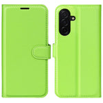 Custodia per telefono in pelle con supporto e motivo a flip orizzontale con trama Litchi, For Galaxy A37 5G, For Galaxy A27 5G
