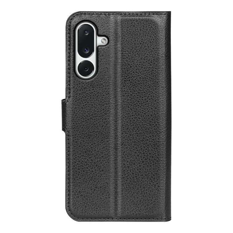 Custodia per telefono in pelle con supporto e motivo a flip orizzontale con trama Litchi, For Galaxy M36 5G / F36 5G, For Galaxy M16 / F16