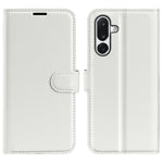 Custodia per telefono in pelle con supporto e motivo a flip orizzontale con trama Litchi, For Galaxy M36 5G / F36 5G, For Galaxy M16 / F16