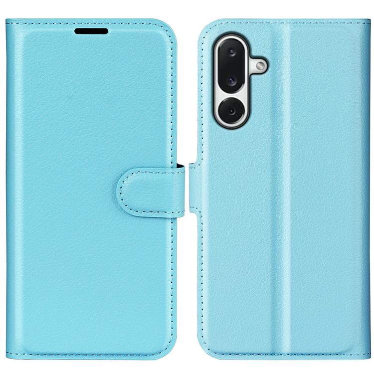 Custodia per telefono in pelle con supporto e motivo a flip orizzontale con trama Litchi, For Galaxy M36 5G / F36 5G, For Galaxy M16 / F16