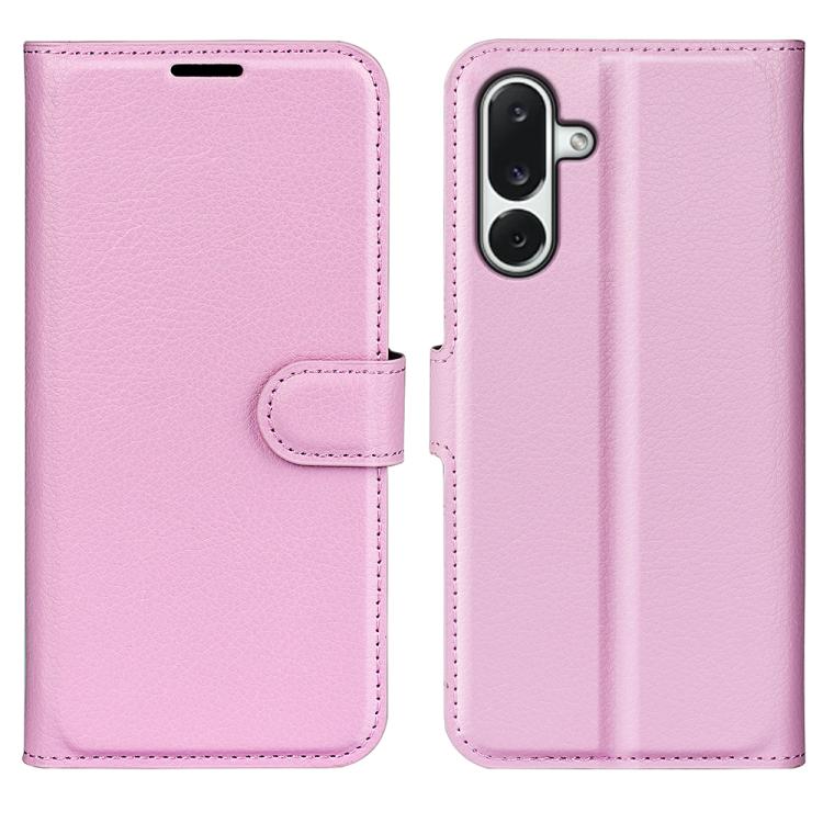 Custodia per telefono in pelle con supporto e motivo a flip orizzontale con trama Litchi, For Galaxy M36 5G / F36 5G, For Galaxy M16 / F16