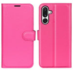 Custodia per telefono in pelle con supporto e motivo a flip orizzontale con trama Litchi, For Galaxy M36 5G / F36 5G, For Galaxy M16 / F16