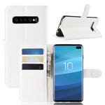 Custodia per telefono in pelle con supporto e motivo a flip orizzontale con trama Litchi, For Galaxy Xcover7 Pro, For Galaxy S10 5G 6.7