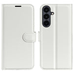 Custodia per telefono in pelle con supporto e motivo a flip orizzontale con trama Litchi, For Galaxy S26 FE 5G, For Galaxy S26+ 5G