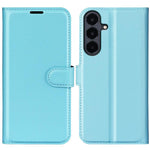 Custodia per telefono in pelle con supporto e motivo a flip orizzontale con trama Litchi, For Galaxy S26 FE 5G, For Galaxy S26+ 5G