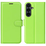 Custodia per telefono in pelle con supporto e motivo a flip orizzontale con trama Litchi, For Galaxy S26 FE 5G, For Galaxy S26+ 5G