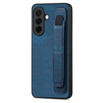 Custodia per telefono con retro in pelle e porta braccialetto retrò, For Samsung Galaxy A57 5G, For Samsung Galaxy A37 5G, For Samsung Galaxy S25 Edge 5G, For Samsung Galaxy A56 5G