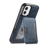 Suteni M3 Card Bag MagSafe Custodia per telefono in pelle di mucca, For iPhone 16 Pro, For iPhone 16 Plus, For iPhone 16, For iPhone 15 Pro Max, For iPhone 15 Pro, For iPhone 15 Plus, For iPhone 15, For iPhone 14 Plus