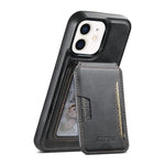 Suteni M3 Card Bag MagSafe Custodia per telefono in pelle di mucca, For iPhone 14, For iPhone 14 Pro, For iPhone 14 Pro Max, For iPhone 13 Pro Max, For iPhone 13 Pro, For iPhone 13, For iPhone 12, For iPhone 12 Pro Max