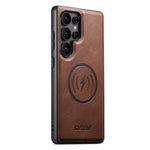 Custodia magnetica per telefono in pelle di mucca Suteni G5, For Samsung Galaxy S26 Ultra 5G, For Samsung Galaxy S25 Ultra 5G, For Samsung Galaxy S24 Ultra 5G, For Samsung Galaxy S23 Ultra 5G, For Samsung Galaxy S22 Ultra 5G