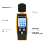 RZ1359 Fonometro digitale DB Meters Tester di rumore in decibel Schermo LCD, RZ1359