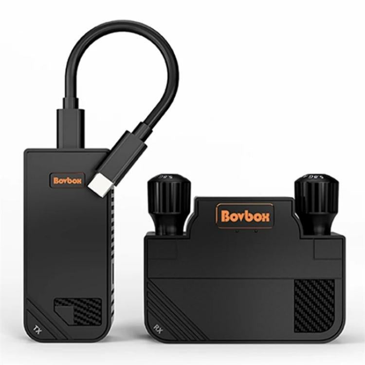 BOVBOX 091-TC per telefono proiettore USB C trasmettitore e ricevitore wireless estensore video, US Plug, UK Plug, EU Plug, AU Plug