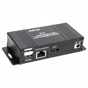 D5-1 / D6-1 80m Cat6 / 5e Network Cable Extender Computer Control HDMI KVM Extender, US Plug, EU Plug