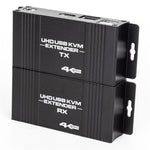 D5-1 / D6-1 80m Cat6 / 5e Network Cable Extender Computer Control HDMI KVM Extender, US Plug, EU Plug