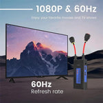 BOVBOX 092 Pro Audio Video Transmitter Receiver 300m Wireless HDMI Extender, US Plug, UK Plug, EU Plug, AU Plug