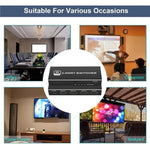 Q8Q3-3 Gaming Home Theater HDMI 2.1 Switch 3x1 8K 4K 120Hz HDR Audio Video Synchronizer