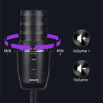 Microfono USB desktop rotante 360° MC-PW12