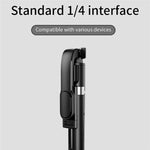 Selfie Stick Treppiede Estensibile con Telecomando Bluetooth