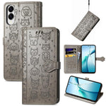 Custodia per telefono in pelle con stampa a rilievo di cane e gatto, For Samsung Galaxy A57 5G, For Samsung Galaxy A37 5G, For Samsung Galaxy S25 Edge 5G