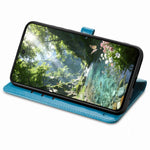 Custodia per telefono in pelle con stampa a rilievo di cane e gatto, For Samsung Galaxy A57 5G, For Samsung Galaxy A37 5G, For Samsung Galaxy S25 Edge 5G