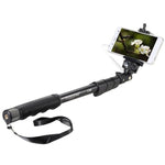YUNTENG 1188 Selfie Stick con filo 3.5mm retrattile