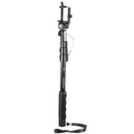 YUNTENG 1188 Selfie Stick con filo 3.5mm retrattile
