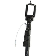 YUNTENG 1188 Selfie Stick con filo 3.5mm retrattile