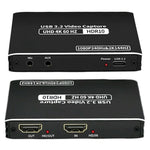 Scheda acquisizione video HDMI 4K USB 3.1 con ingresso microfono