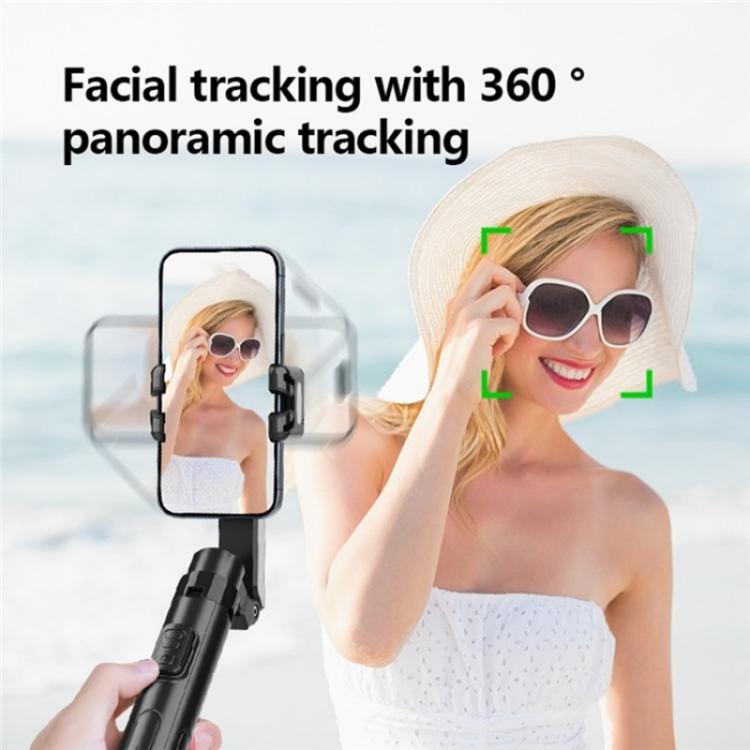 Selfie Stick Bluetooth C16 con Tracciamento AI e Rotazione 360°