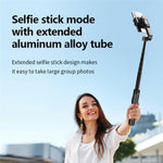 Selfie Stick Bluetooth C16 con Tracciamento AI e Rotazione 360°
