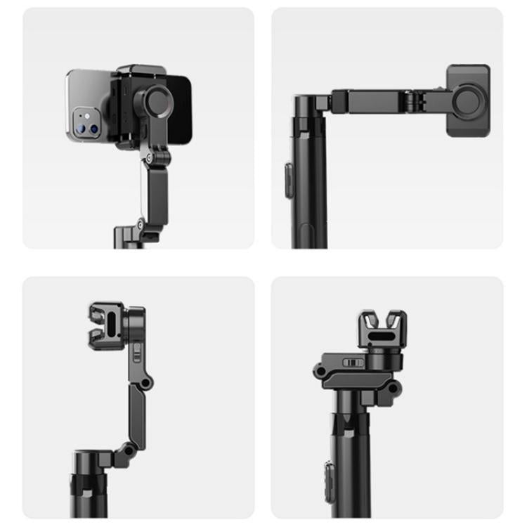 Selfie Stick Bluetooth C16 con Tracciamento AI e Rotazione 360°