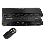 K3-1 Estensore per doppio schermo 4K 60Hz USB 3.0 Matrice HDMI Switch KVM 2x2