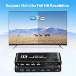 K3-1 Estensore per doppio schermo 4K 60Hz USB 3.0 Matrice HDMI Switch KVM 2x2