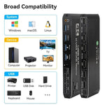 K3-1 Estensore per doppio schermo 4K 60Hz USB 3.0 Matrice HDMI Switch KVM 2x2
