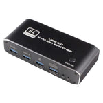 K4 Laptop Game Console 8K Ultra HD USB 3.0 KVM 2x1 Switcher 2 In 1 Out HDMI 2.1 Converter, K4