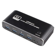 K4 Laptop Game Console 8K Ultra HD USB 3.0 KVM 2x1 Switcher 2 In 1 Out HDMI 2.1 Converter, K4